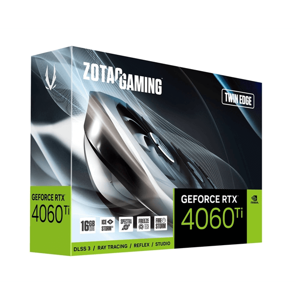 Zotac Gaming RTX 4060 Ti Twin Edge 16GB Graphics Card